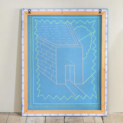 Ettore Sottsass Ettore Sottsass Rare Decorative Panel mod Winter Day