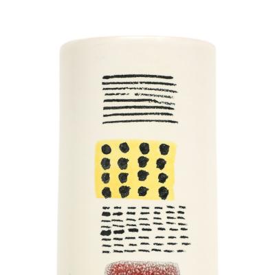 Ettore Sottsass Ettore Sottsass for Bitossi Raymor Glazed Ceramic Vase Signed Italy 1950s