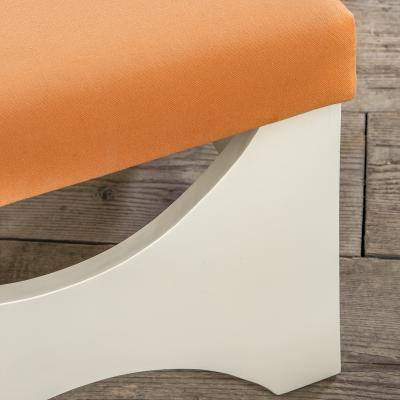 Ettore Sottsass Ettore Sottsass for POltronova Pair of poufs mod Dado T29