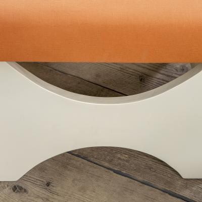 Ettore Sottsass Ettore Sottsass for POltronova Pair of poufs mod Dado T29