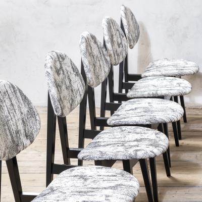 Ettore Sottsass Ettore Sottsass for Poltronova Set of Twelve Chairs mod S12