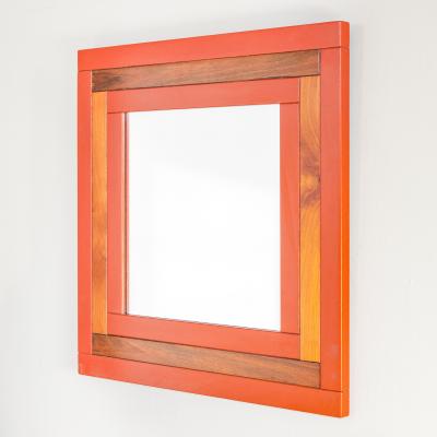 Ettore Sottsass Ettore Sottsass for Poltronova Wooden Mirror