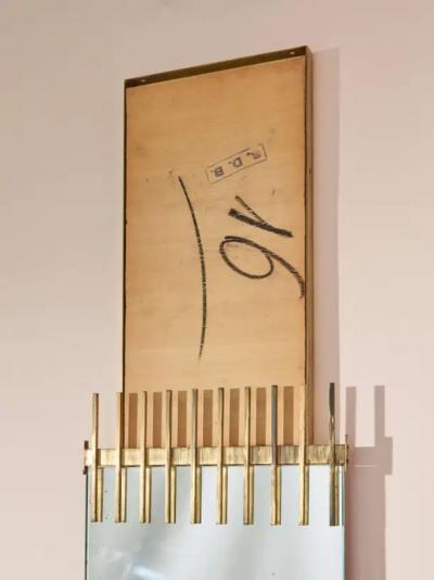 Ettore Sottsass Ettore Sottsass original early edition mirror by Santambrogio De Berti 1958