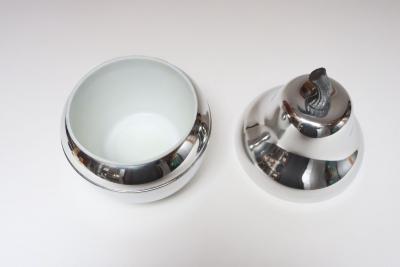Ettore Sottsass Italian Modernist Polished Aluminum Pear Ice Bucket