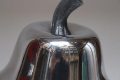 Ettore Sottsass Italian Modernist Polished Aluminum Pear Ice Bucket