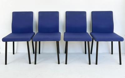 Ettore Sottsass Knoll Ettore Sottsass Mandarin Post modern Dining Chairs Set of 6