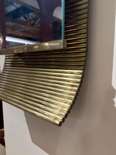 Ettore Sottsass Mirror by Ettore Sottsass for Santambrogio e De Berti 1950s