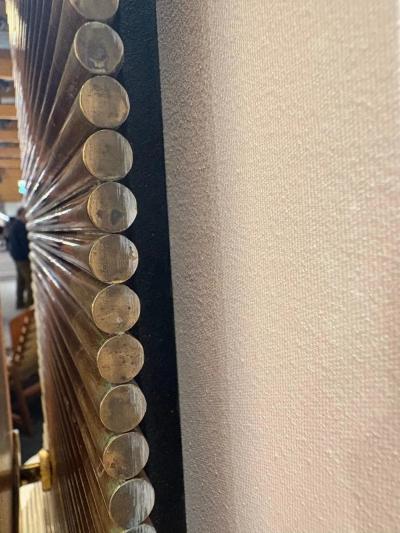 Ettore Sottsass Mirror by Ettore Sottsass for Santambrogio e De Berti 1950s