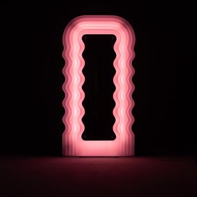 Ettore Sottsass Ultrafragola Mirror Lamp for Poltronova Italy 1970