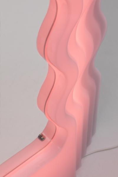Ettore Sottsass Ultrafragola Mirror Lamp for Poltronova Italy 1970