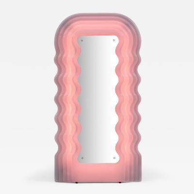 Ettore Sottsass Ultrafragola Mirror Lamp for Poltronova Italy 1970