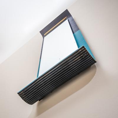 Ettore Sottsass Wall Mirror by Ettore Sottsass Italy