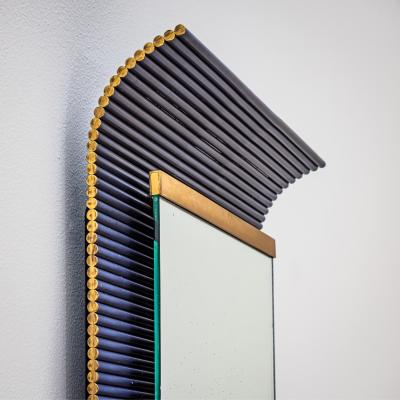 Ettore Sottsass Wall Mirror by Ettore Sottsass Italy