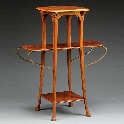 Eug ne Gaillard Art Nouveau Sellette by Gaillard
