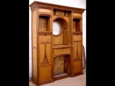 Eug ne Gaillard Eugene Gaillard Art Nouveau cabinet
