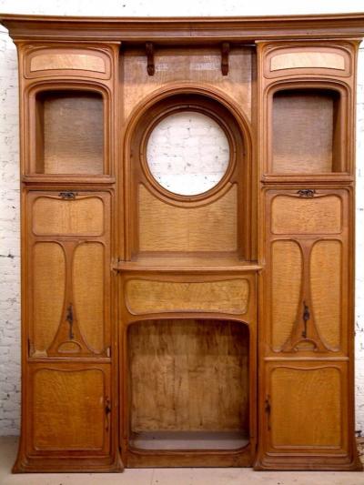 Eug ne Gaillard Eugene Gaillard Art Nouveau cabinet