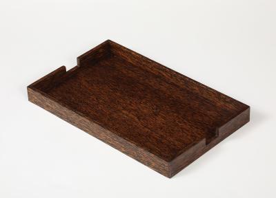 Eug ne Printz Eugene Printz Palm Wood Tray France 1930s