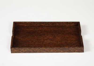 Eug ne Printz Eugene Printz Palm Wood Tray France 1930s