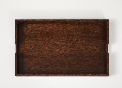 Eug ne Printz Eugene Printz Palm Wood Tray France 1930s