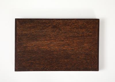 Eug ne Printz Eugene Printz Palm Wood Tray France 1930s