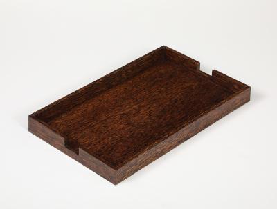 Eug ne Printz Eugene Printz Palm Wood Tray France 1930s