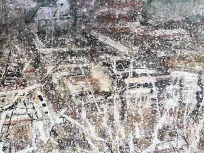 Eugene Camille Fitsch Snowstorm Morningside Heights New York City