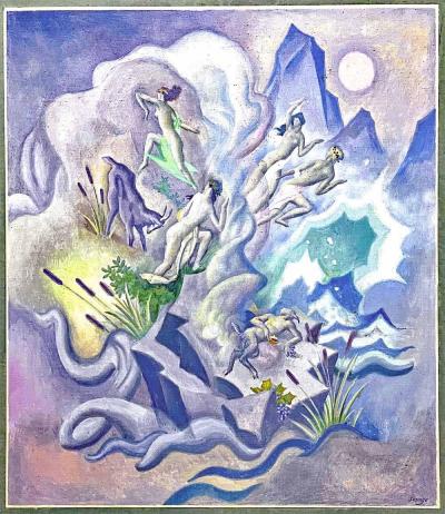 Eugene Francis Savage Afternoon of a Faun by Eugene Savage American 1883 1978 