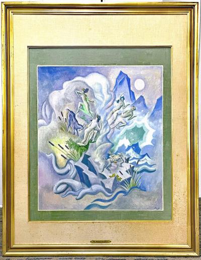 Eugene Francis Savage Afternoon of a Faun by Eugene Savage American 1883 1978 