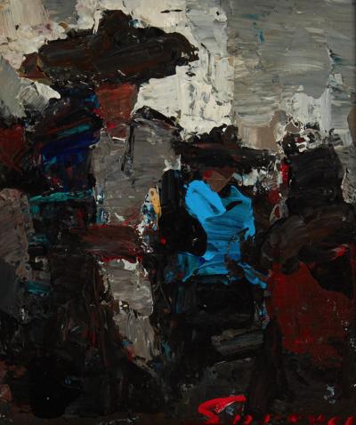 Eugene Francis Savage Eugene Francis Savage American 1883 1978 Woman in a Hat oil on board