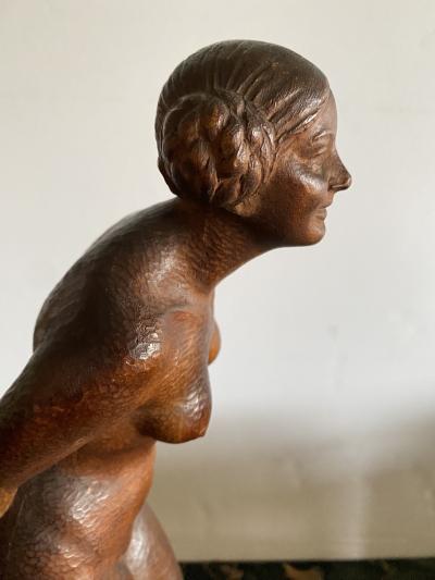 Eugene Wagner Art Deco Standing Nude