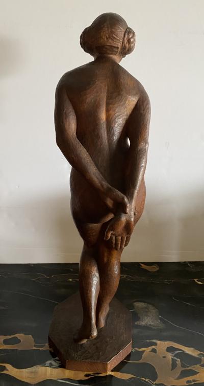 Eugene Wagner Art Deco Standing Nude