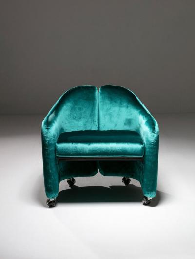Eugenio Gerli Armchair model PS142 by Eugenio Gerli for Tecno