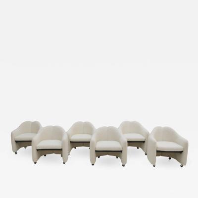 Eugenio Gerli Mid Century Modern by Eugenio Gerli and Edited by Tecno PS 142 Italian Chairs