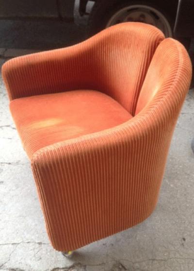 Eugenio Gerli Two pairs of 142 series armchairs by Eugenio Gerli for Tecno 1966