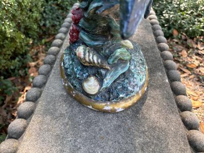 Eugenio Pattarino Italian Glazed Porcelain Fish Sculpture