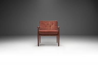 European Low Back Armchair Europe ca 1950s