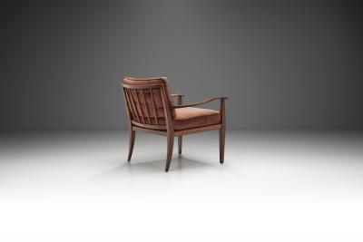 European Low Back Armchair Europe ca 1950s