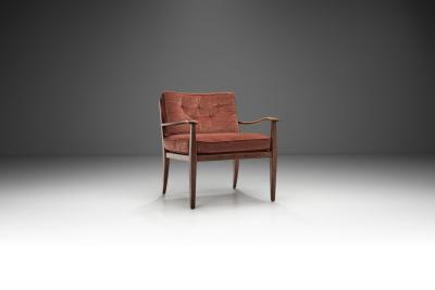 European Low Back Armchair Europe ca 1950s