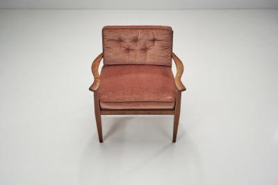 European Low Back Armchair Europe ca 1950s