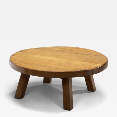 European Low Wooden Coffee Table Europe Mid 20th Century