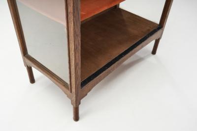 European Mid Century Display Cabinet Europe ca 1940s