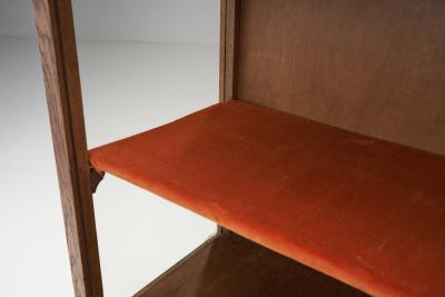 European Mid Century Display Cabinet Europe ca 1940s