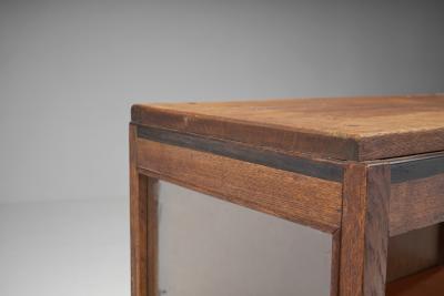 European Mid Century Display Cabinet Europe ca 1940s