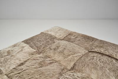 European Mid Century Modern Daybed in Pony Hide Europe ca 1950s