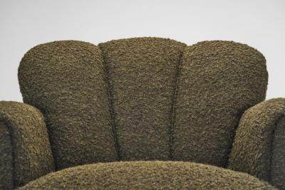 European Upholstered Art Deco Lounge Chairs Europe 1930s