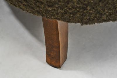 European Upholstered Art Deco Lounge Chairs Europe 1930s