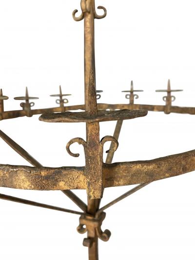 European Wrought Iron Torch re