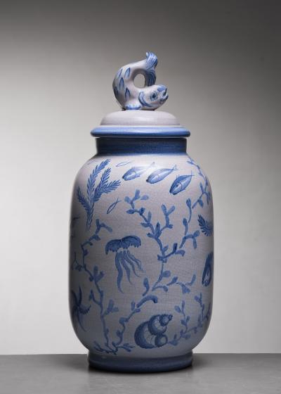 Eva Jancke Bj rk Eva Jancke Bjork ceramic vase for Bo Fajans