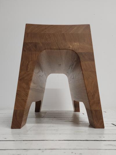 Eva Mechler 400 Year Stool by Eva Mechler