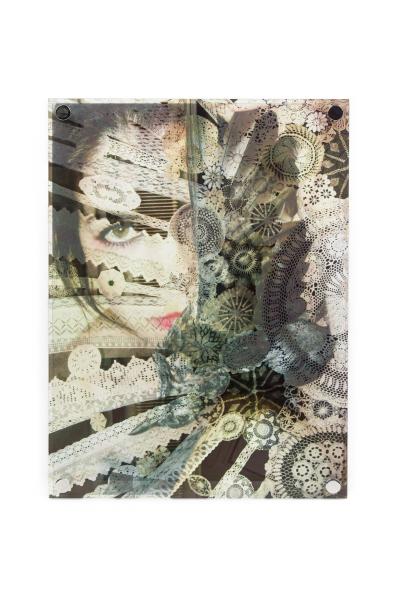 Eva Petric Eva Petric Contemporary Abstract Mixed Media Artwork Titled Birdy 2017 
